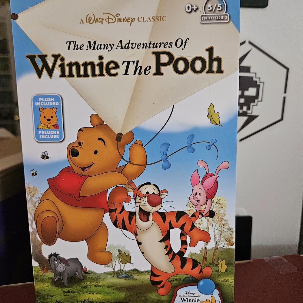 Winnie The Pooh Classic VHS PLUSH